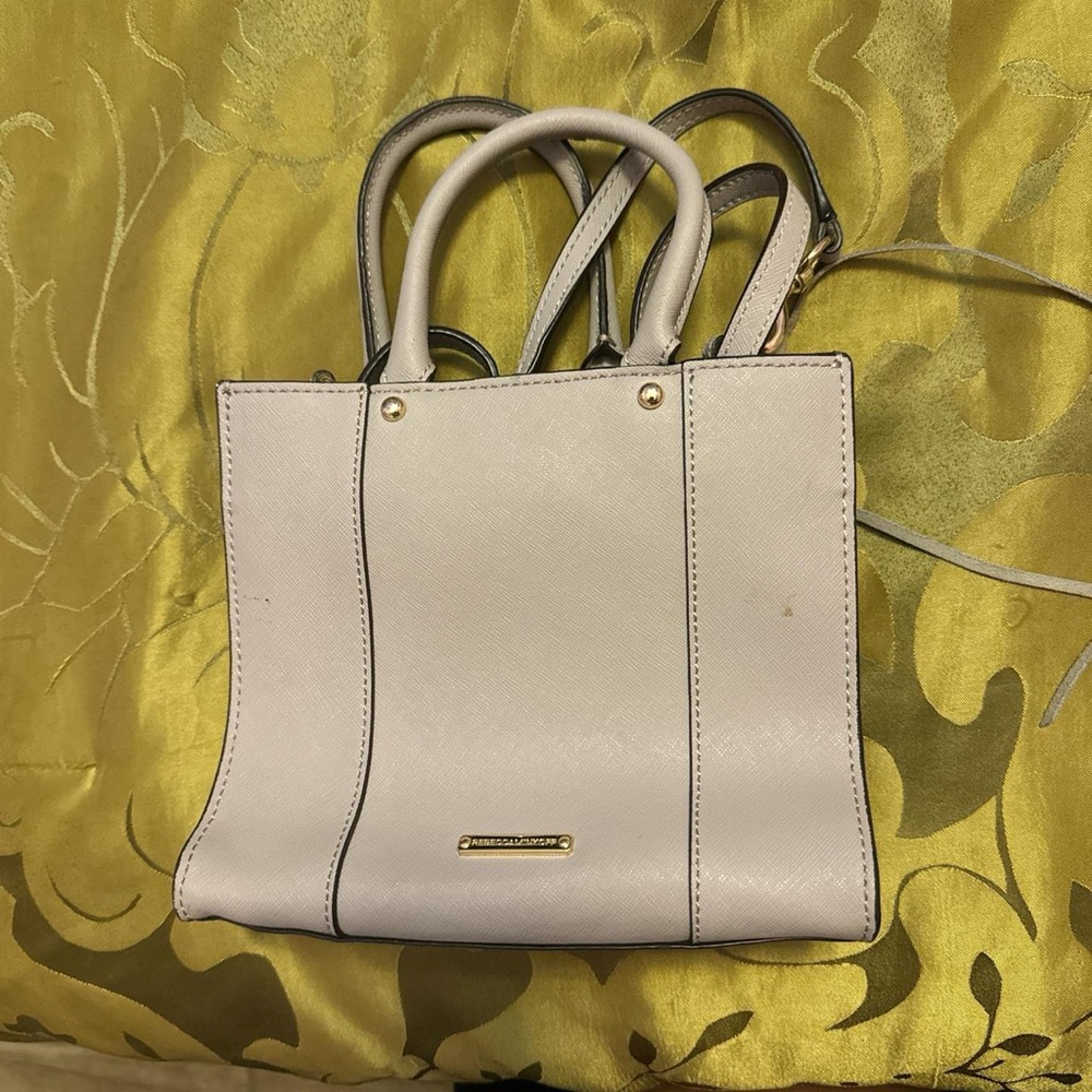 Rebecca Minkoff Light Gray Mini Bag